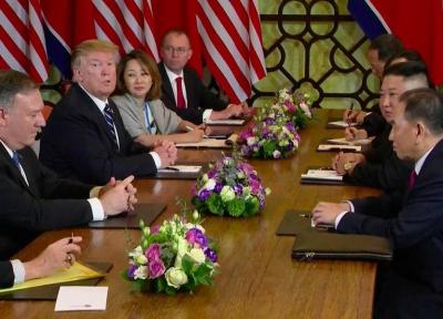 ترامپ: انتها جنگ کره، در یک یا دو روز اتفاق نمی افتد