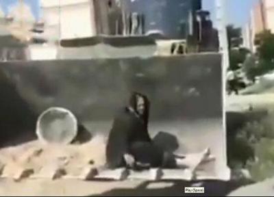 فیلم و عکس ، مرگ یک زن هنگام تخریب خانه اش توسط ماموران شهرداری کرمانشاه ، واکنش دادستان