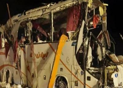 واژگونی اتوبوس تیم فوتسال در جاده چالوس