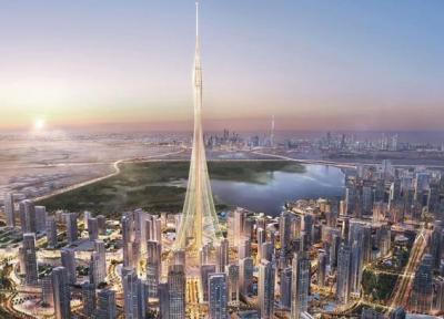 دبی بلندترین ساختمان دنیا را می سازد