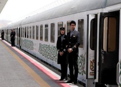 دو رام قطارهای مسافری فدک در راستا تهران ، مشهد راه اندازی می گردد