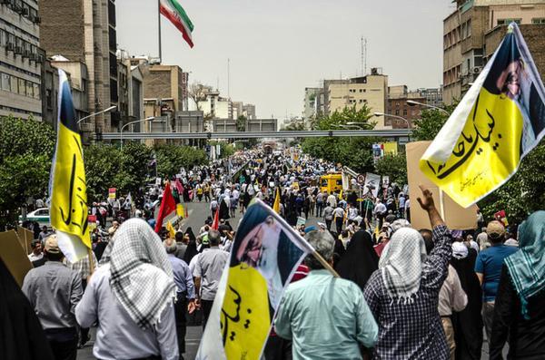 راستا های راهپیمایی روز جهانی قدس در تهران