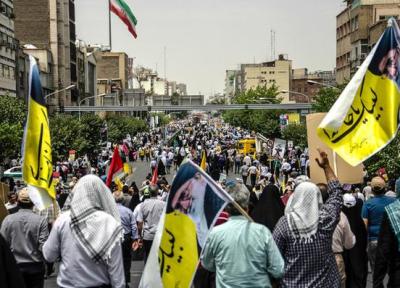 راستا های راهپیمایی روز جهانی قدس در تهران